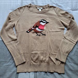 Ann Taylor Loft bird sweater